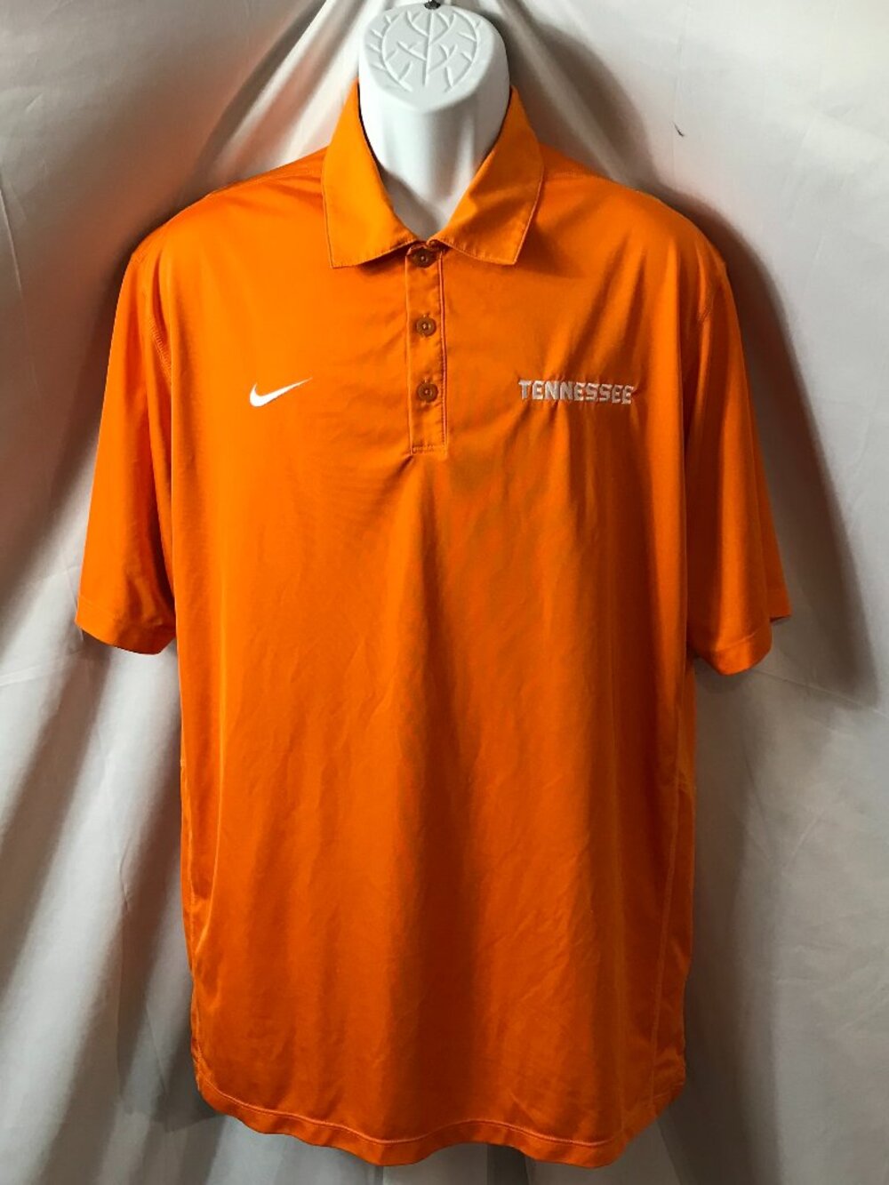 Nike University Of Tennessee Activewear Athletic Sport Cut Polo Shirt
